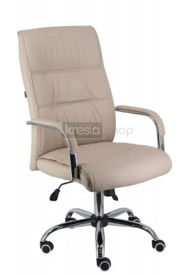 Кресло для руководителя Everprof Бонд TM / Bond TM EC-333A PU Beige бежевая экокожа