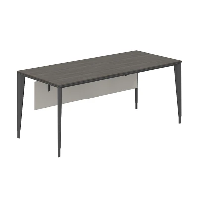 Стол руководителя 1800х800х740/ NZ-0101.BT.AN/ бренсон трюфель, мк антрацит