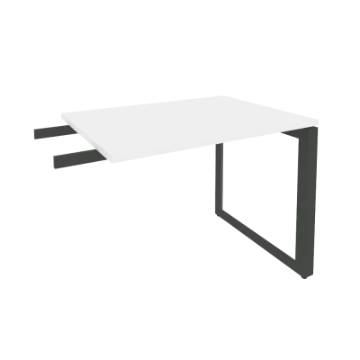 Брифинг-приставка на О-образном м/к Оникс Директ/Onix Direct Белый бриллиант/Антрацит металл O.MO-BR-9 980*720*750