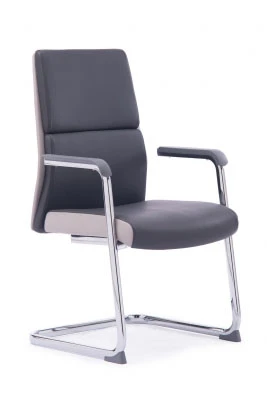 Конференц-кресло Norden Лондон CF HR8637-2-417 серая премиум экокожа