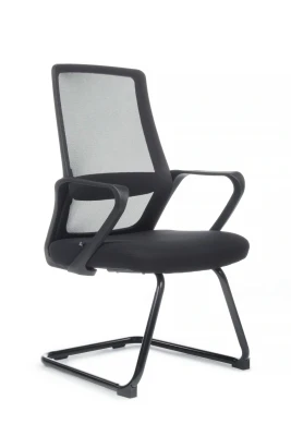 Конференц-кресло Riva Поинт СФ / Point CF RCH 8325G черная сетка, черная ткань