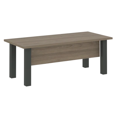 Ялта/Yalta Стол руководителя LT.D-20.1 Вяз Благородный/Металл Антрацит 2000*900*750