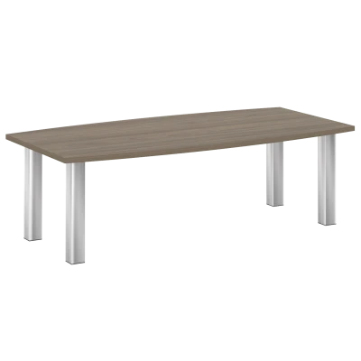 Ялта/Yalta Стол переговорный M-LT.SP-2 Вяз Благородный/Нержавеющая Сталь 2400*1200*750