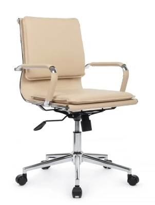 Кресло для персонала Riva Хьюго / Hugo RCH 6003-2SE бежевая экокожа