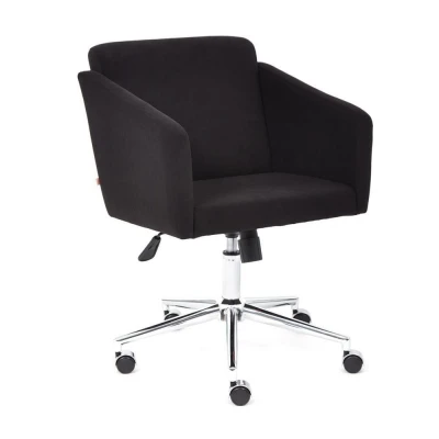 Кресло для персонала TetChair Milan черный флок