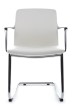 Конференц-кресло Riva Design Chair Plaza-SF FK004-С11 белая кожа - 1