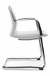 Конференц-кресло Riva Design Chair Plaza-SF FK004-С11 белая кожа - 2