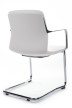 Конференц-кресло Riva Design Chair Plaza-SF FK004-С11 белая кожа - 3
