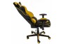 Геймерское кресло Woodville Racer черное / желтое - 4