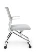 Конференц-кресло Riva Design Chair Moby D2002 серая ткань - 2