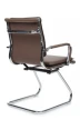 Конференц-кресло Riva Хьюго / Hugo RCH 6003-3E коричневая экокожа - 3