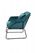 Дизайнерское кресло ALEX бирюзовый - 1