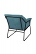 Дизайнерское кресло ALEX бирюзовый - 2