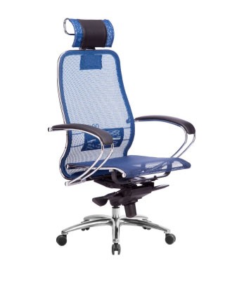 Кресло для руководителя Метта Samurai S-2.04 синий